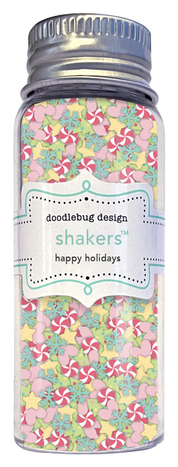 3 Pack - Doodlebug Shakers-Happy Holidays, Tinsel Time - 5A002HN2-1GK65 - 842715087330 3 Pack - Doodlebug Shakers-Happy Holidays, Tinsel Time - 5A002HN2-1GK65 - 842715087330