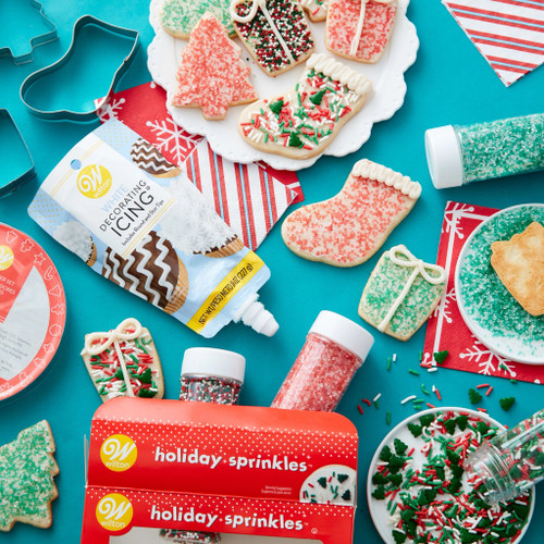 3 Pack - Icing 8oz Pouch W/Tips-White - W7044-749 3 Pack - Icing 8oz Pouch W/Tips-White - W7044-749