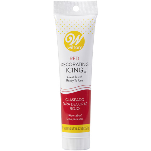 6 Pack - Decorating Icing 4.25oz-Red - WD704-4761 - 070896047618