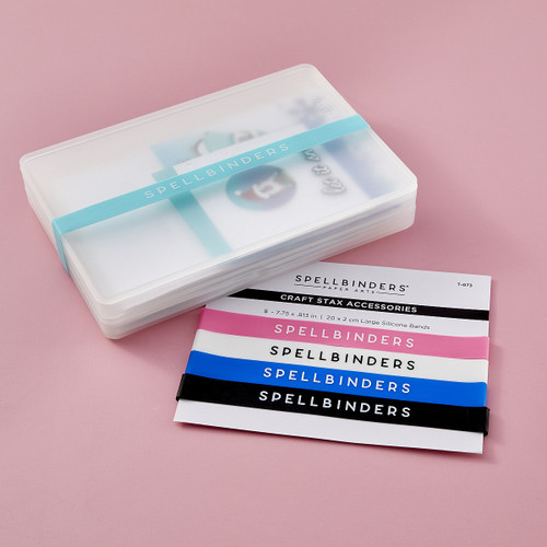 Spellbinders Craft Stax Silicone Bands-Large - 5A002HXZ-1GKH0 Spellbinders Craft Stax Silicone Bands-Large - 5A002HXZ-1GKH0