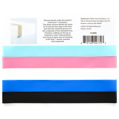 Spellbinders Craft Stax Silicone Bands-Large - 5A002HXZ-1GKH0 Spellbinders Craft Stax Silicone Bands-Large - 5A002HXZ-1GKH0