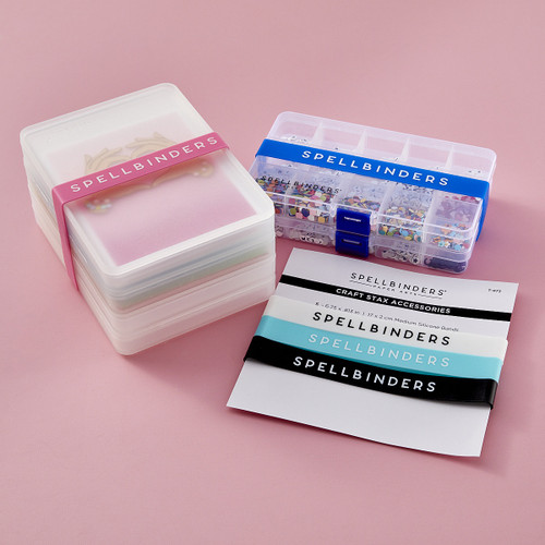 Spellbinders Craft Stax Silicone Bands-Medium - 5A002HXP-1GKHF Spellbinders Craft Stax Silicone Bands-Medium - 5A002HXP-1GKHF