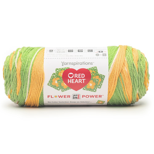 3 Pack - Red Heart All In One Granny Square Yarn-WHAT IN CARNATION - 5A002GBS-1GHVN - 073650094330