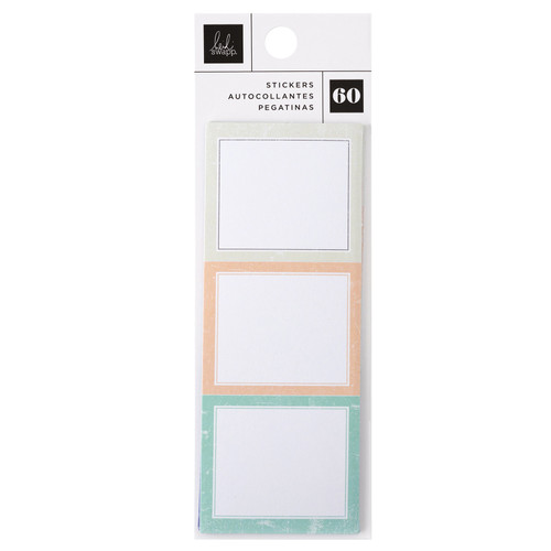 3 Pack - Heidi Swapp Set Sail Label Stickers-60 Pieces - HS021034 - 765468032030