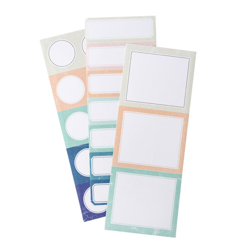 3 Pack - Heidi Swapp Set Sail Label Stickers-60 Pieces - HS021034