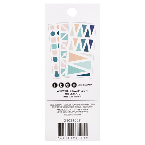 3 Pack - Heidi Swapp Set Sail Dot Stickers-255/Pkg - HS021029 3 Pack - Heidi Swapp Set Sail Dot Stickers-255/Pkg - HS021029