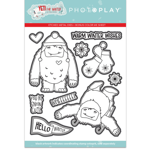 PhotoPlay Etched Die-Yeti For Winter 5A002HQT-1GK95 - 709388348055