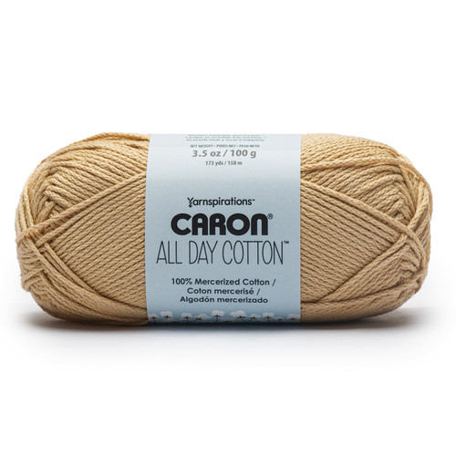 Caron All Day Cotton Yarn-Jute - 5A002G8W-1GHSD - 057355562660
