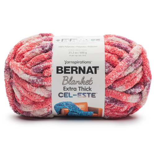 Bernat Blanket Extra Thick Cel-Este-Jupiter Red - 5A002G8V-1GHT3 - 057355548299
