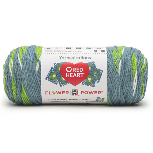 Red Heart All In One Granny Square Yarn-COME ON CLOVER - 5A002GBS-1GHV6 - 073650095887 Red Heart All In One Granny Square Yarn-COME ON CLOVER - 5A002GBS-1GHV6 - 073650095887