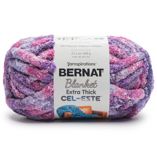 Bernat Blanket Extra Thick Cel-Este-Andromeda Purple - 5A002G8V-1GHSN - 057355548336