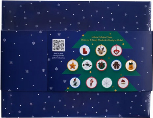 Red Heart Advent Calendar Kit-6 Made, 6 To Make - 5A002GBQ-1GHVM Red Heart Advent Calendar Kit-6 Made, 6 To Make - 5A002GBQ-1GHVM