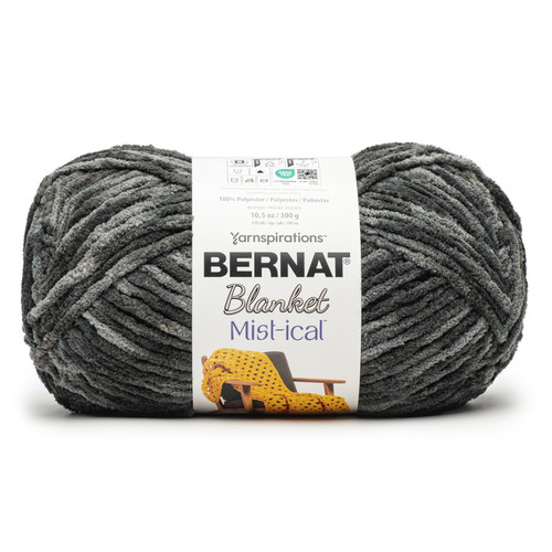 Bernat Blanket Mist-Ical Yarn-Cinder - 5A002G8M-1GHS1 - 057355548107