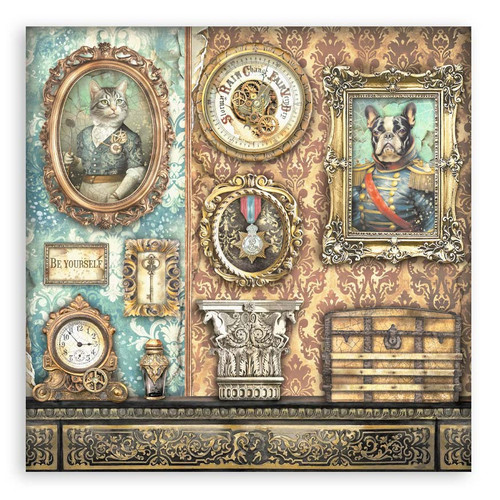 Stamperia Single-Sided Paper Pad 12"X12" 22/Pkg-Alterego - 5A002FRW-1GH80 Stamperia Single-Sided Paper Pad 12"X12" 22/Pkg-Alterego - 5A002FRW-1GH80