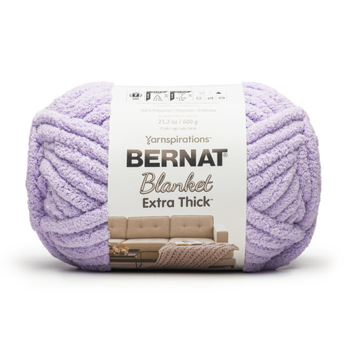 Bernat Blanket Extra Thick 600g-Lavender - 161062B-1GHPZ - 057355546752