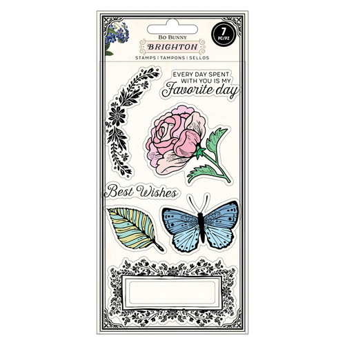 BoBunny Brighton Clear Stamps- - 34013985 - 718813173957