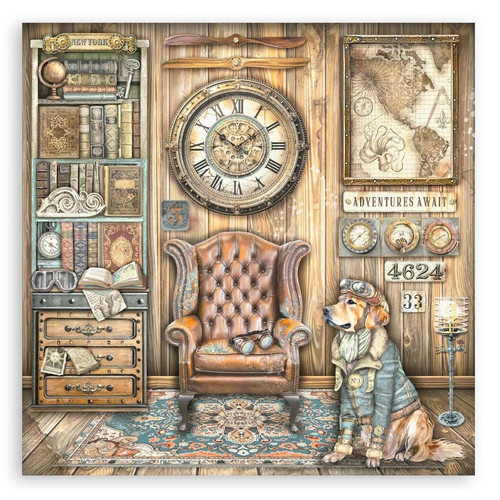 Stamperia Single-Sided Paper Pad 8"X8" 22/Pkg-Alterego - 5A002FSQ-1GH86 Stamperia Single-Sided Paper Pad 8"X8" 22/Pkg-Alterego - 5A002FSQ-1GH86