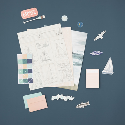 Heidi Swapp Set Sail Ephemera Die-Cuts-42/Pkg - HS021038