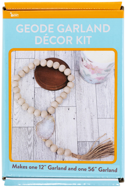 CousinDIY Geode Garland Decor Kit-Natural Beige - 5A002GN3-1GJ47 - 191648134179