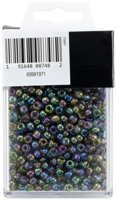 Cousin DIY Glass E-Beads 6/0 100g-Clear AB - 5A002GML-1GJ5H Cousin DIY Glass E-Beads 6/0 100g-Clear AB - 5A002GML-1GJ5H