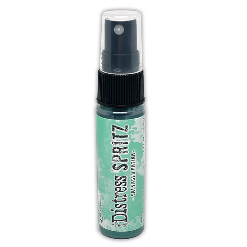 Tim Holtz Distress Spritz 1oz Bottle-Salvaged Patina - 5A002704-1GKJB - 789541086451