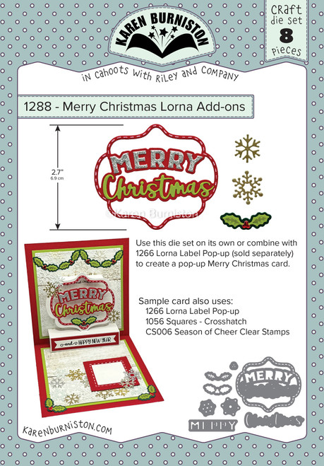 Karen Burniston Dies-Merry Christmas Lorna Add-Ons - 5A002JC9-1GKXD - 084282635075