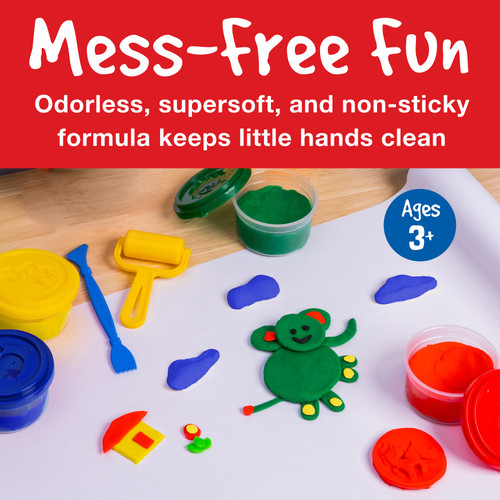 Little Creatives Modeling Dough 4/Pkg-Assorted - 5A002JGB-1GKZB Little Creatives Modeling Dough 4/Pkg-Assorted - 5A002JGB-1GKZB