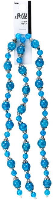CousinDIY Glass Strand 27.8in/70.5cm-Blue - 5A002GMV-1GJ63 - 016321212237