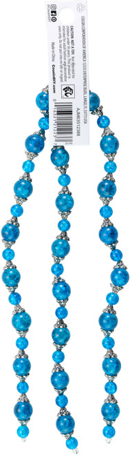 CousinDIY Glass Strand 27.8in/70.5cm-Blue - 5A002GMV-1GJ63