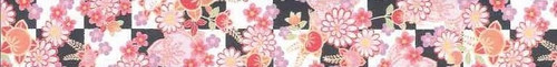 Aitoh Japanese Washi Tape 1"X16.4'-Checkered Tachibana - 5A002HTH-1GKDP - 4529671093648