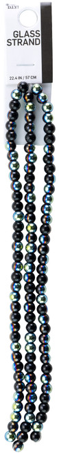 STRND 6MM BLACK/GOLD-Gold - 5A002GNQ-1GJ4B - 191648010466