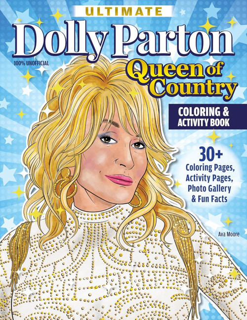 Dolly Parton Queen Of Country Coloring & Activity Book-Softcover - 5A002HZ5-1GKJN - 9781497206922 Dolly Parton Queen Of Country Coloring & Activity Book-Softcover - 5A002HZ5-1GKJN - 9781497206922