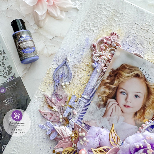 Finnabair Art Alchemy Stencil Set-Shabby Romantic - 5A002GGY-1GHZY