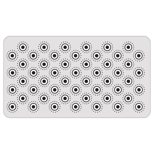 Sizzix Sidekick Texture Fades Embossing Folder By Tim Holtz -Birthday - 5A002980-1GCLN