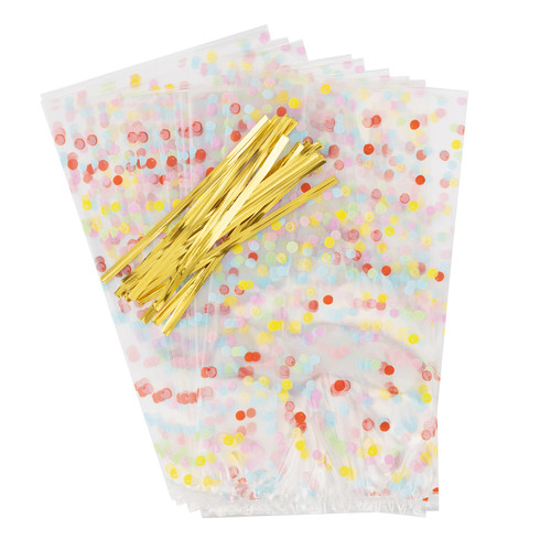 3 Pack - Sweetshop Treat Bags 10/Pkg-Rainbow - 34014311