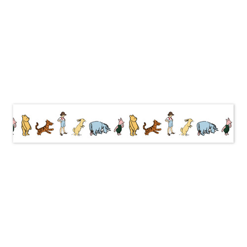 3 Pack - The House At Pooh Corner Washi Tape 30'-Hundred Acre Wood Friends - 5A002JRN-1GL8M - 732388451821