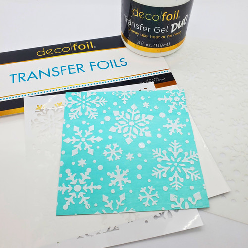 Deco Foil Transfer Sheets 6"X6" 12/Pkg-Blizzard - 5A002JZH-1GLGZ Deco Foil Transfer Sheets 6"X6" 12/Pkg-Blizzard - 5A002JZH-1GLGZ
