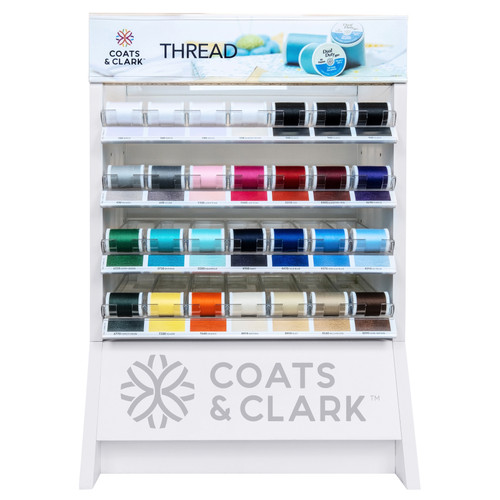 Coats Dual Duty XP General Thread 250yd Display-With Assortment - 5A002JGC-1GKZK - 073650066887