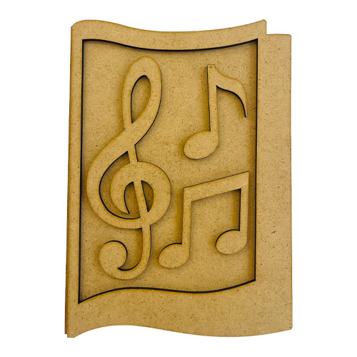 3 Pack - Stamperia Crafty Shapes-Music Notes - 5A002HH2-1GK2X 3 Pack - Stamperia Crafty Shapes-Music Notes - 5A002HH2-1GK2X