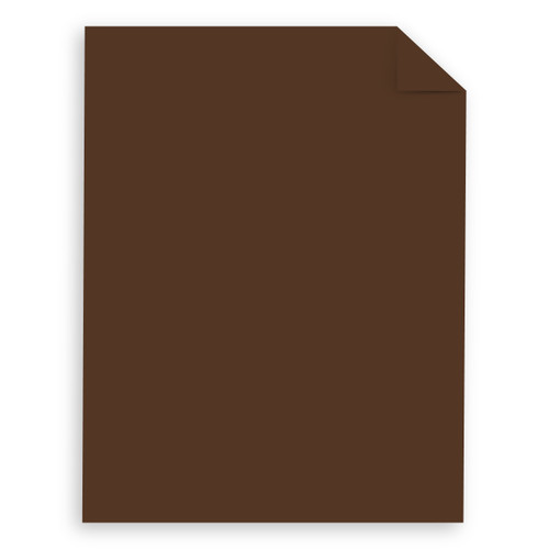 Neenah Astrodesigns 65lb Cardstock Pack 8.5"X11" 50/Pkg-Brown - 5A002JZ4-1GLHL
