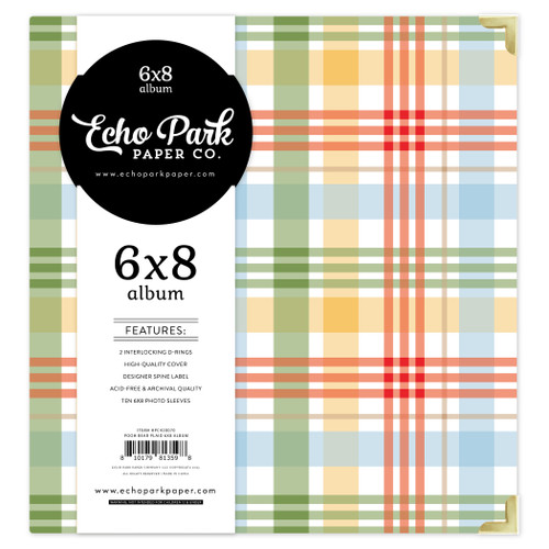 The House At Pooh Corner Album 6"X8"-Pooh Bear Plaid - 5A002JRD-1GL8R - 810179813598