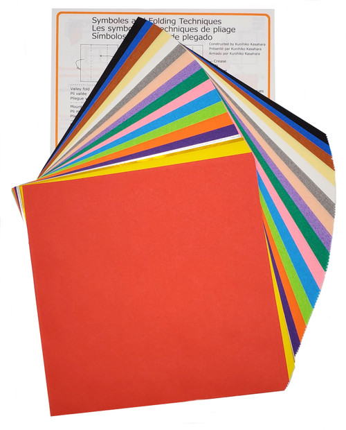 3 Pack - Aitoh Origami Paper 4"X4" 100/Pkg-Mini - 5A002HTN-1GKDF