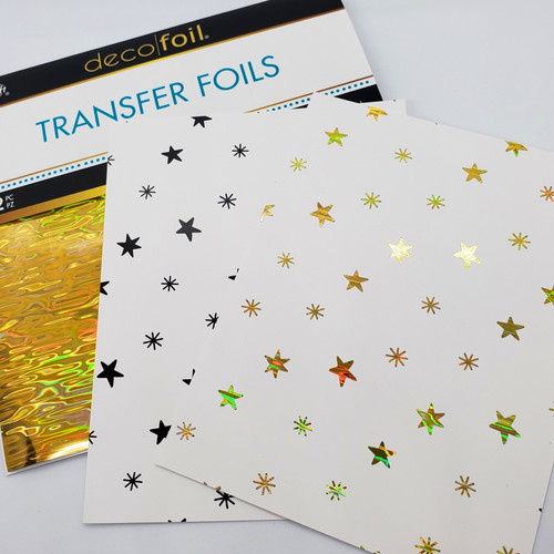 Deco Foil Transfer Sheets 6"X6" 12/Pkg-Firelight - 5A002JZM-1GLGW Deco Foil Transfer Sheets 6"X6" 12/Pkg-Firelight - 5A002JZM-1GLGW