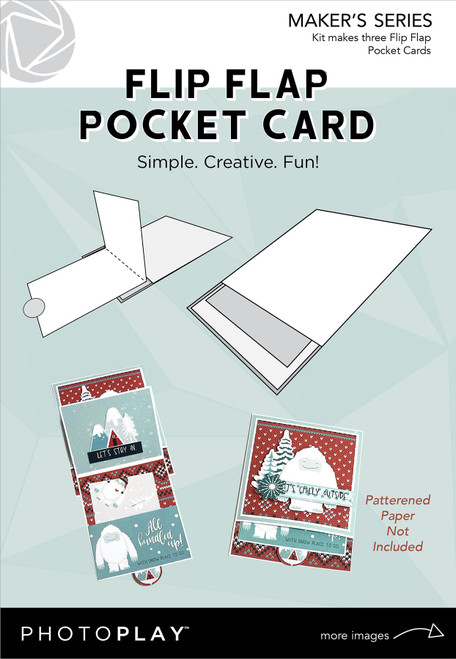 3 Pack - PhotoPlay Maker Series Flip Flap Pocket Cards-Makes 3 Cards - 5A002K0N-1GLJH - 709388348284