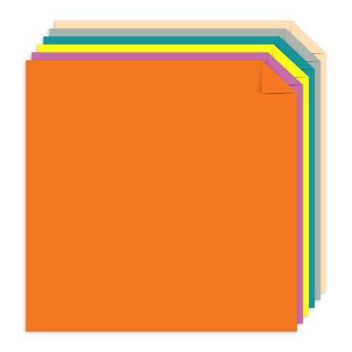 Neenah Astrodesigns 65lb Cardstock Pack 12"X12" 84/Pkg -Endless Summer, 6 Colors/14 Each - 5A002JZ5-1GLHT