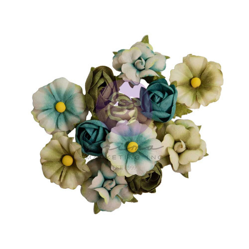 3 Pack - Prima Marketing Paper Flowers 12/Pkg-Sweet Treats - 5A002GGV-1GJ0H - 655350672706