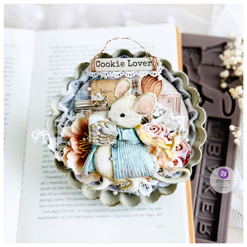 3 Pack - Prima Marketing Paper Flowers 15/Pkg-Sugar Sprinkles - 5A002GH5-1GJ0J