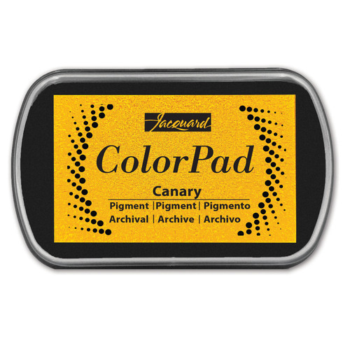 Jaquard Pigment Ink Color Pad-Canary - 5A002HFB-1GLL9 - 743772000488