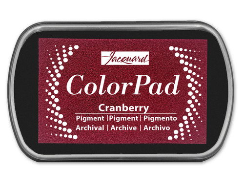 Jaquard Pigment Ink Color Pad-Cranberry - 5A002HFB-1GLLT - 805050000044 Jaquard Pigment Ink Color Pad-Cranberry - 5A002HFB-1GLLT - 805050000044