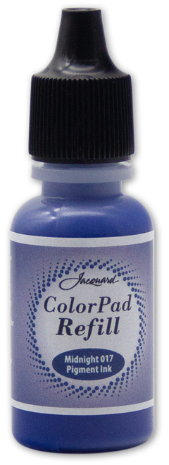 3 Pack - Jaquard Pigment Ink Color Pad Refill-Midnight - 5A002HFC-1GLL2 - 743772000853
